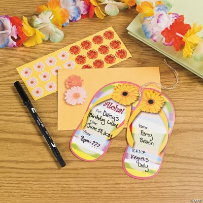Flip Flop Invitations