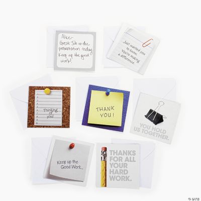 Office Signs Mini Thank You Notes