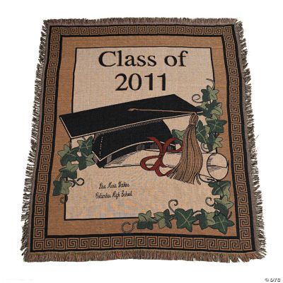 “Class Of 2011” Graduation Throw