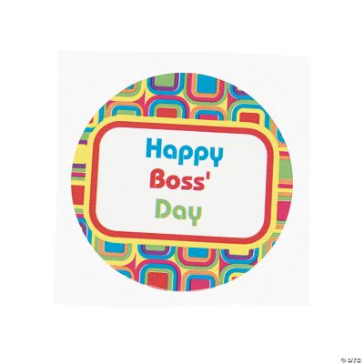 Personalized Kaleidoscope Favor Stickers