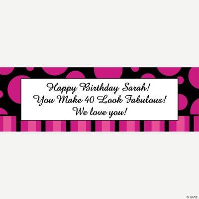 Personalized Simply Sassy Banner - Small