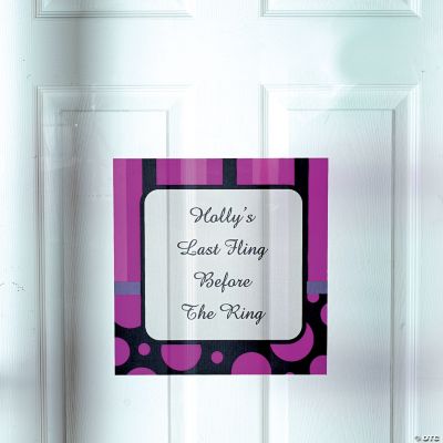 Personalized Simply Sassy Window Cling
