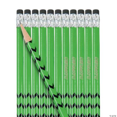 Personalized Green Pencils