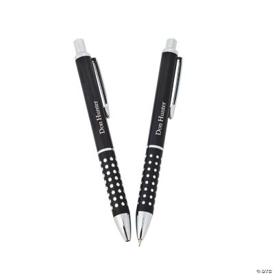 Personalized Black Pen & Pencil Set