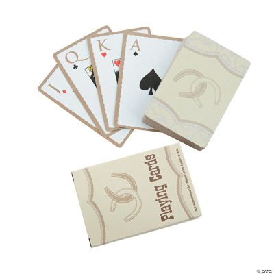 Rustic Wedding Playing Cards