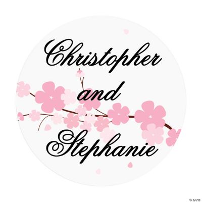Personalized Cherry Blossom Envelope Seals