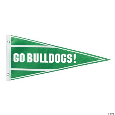 Personalized Green Pennant Banner