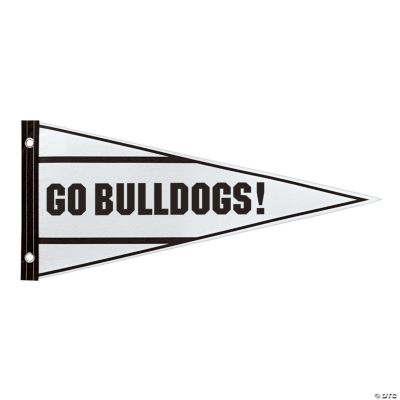 Personalized White Pennant Banner