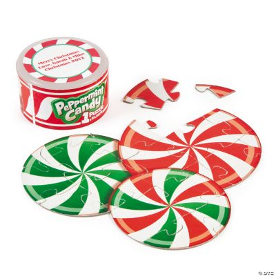 Personalized Peppermint Puzzles