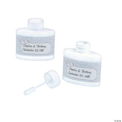 Personalized Anniversary Bubble Bottles