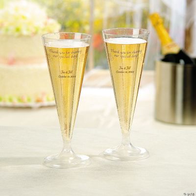 Clear Champagne Flutes