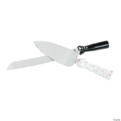 Personalized Tux & Gown Knife & Cake Server Set
