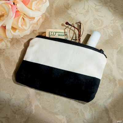 Initial Cosmetic Bag