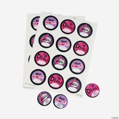 Girl Rock Star Sticker Sheets