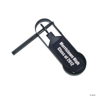 Personalized Giant Black Noisemakers