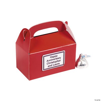 Personalized Rectangle Favor Stickers - 1