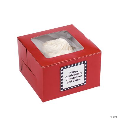 Personalized Square Favor Stickers - 2