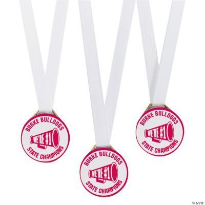 Personalized Red Team Spirit Medals