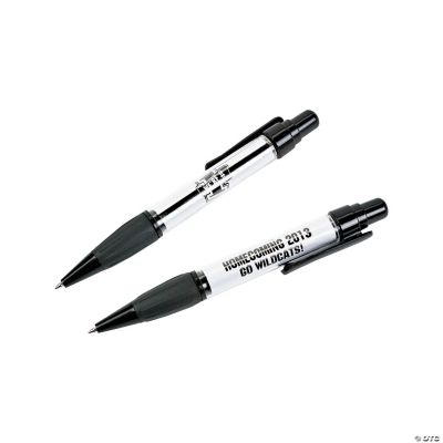 Personalized Black Team Spirit Pens