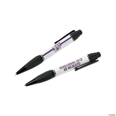 Personalized Purple Team Spirit Pens