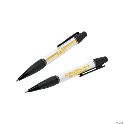 Personalized Yellow Team Spirit Pens