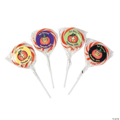 Personalized Shine With The Light Of Jesus Swirl Pops