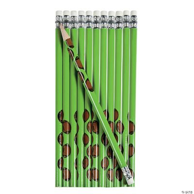 Personalized Football Pencils