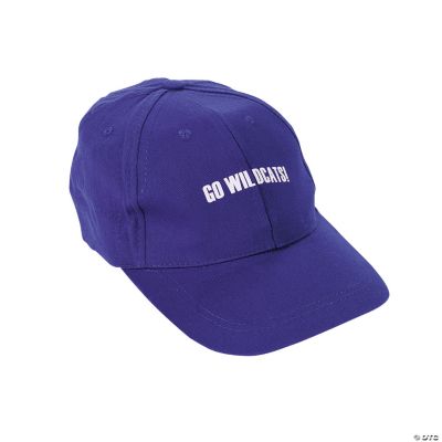 Personalized Purple Baseball Caps - Oriental Trading