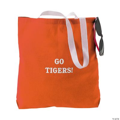 Personalized Large Tote Bags - Orange