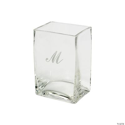 Personalized Square Vase - Small