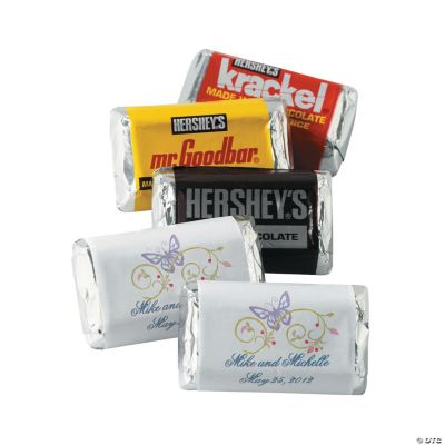 Personalized Spring Wedding Mini Hershey’s® Bars