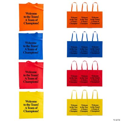 Personalized Large Nonwoven Bright Color Tote Bags