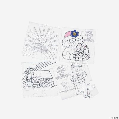 Color Your Own! Religious Puzzles