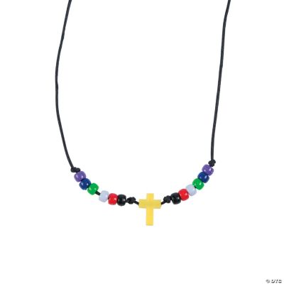 Faith Beaded Cross Necklace Craft Kit
