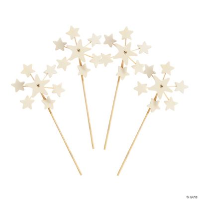 DIY Wood Mini Star Pinwheels