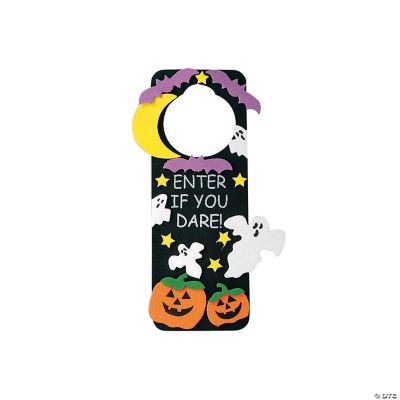 “Enter If You Dare!” Doorknob Hanger Craft Kit