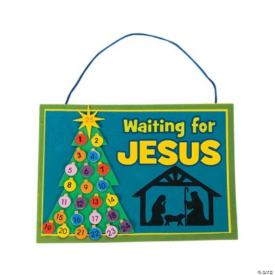 “Waiting For Jesus” Sign Craft Kit