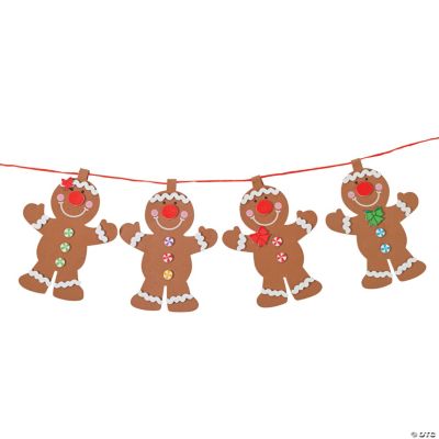 Gingerbread Garland Craft Kit