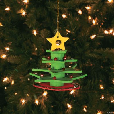 3D Christmas Tree Ornament Craft Kit