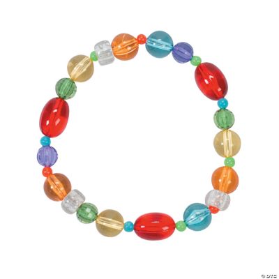 Beaded Candy-Colored Bracelet Craft Kit