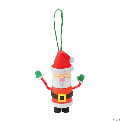Marshmallow Santa Ornament Craft Kit