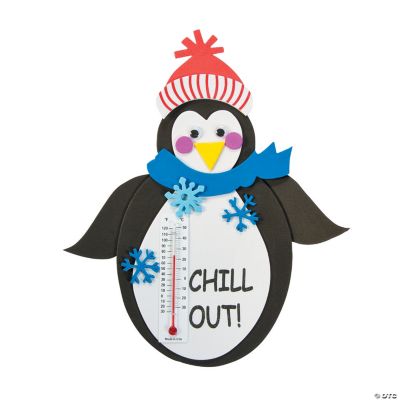 Penguin Thermometer Magnet Craft Kit