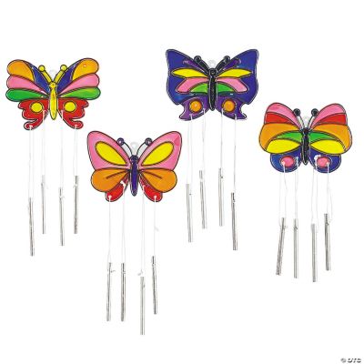 Butterfly Sun Catcher Wind Chimes