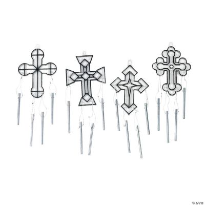 Cross Sun Catcher Wind Chimes