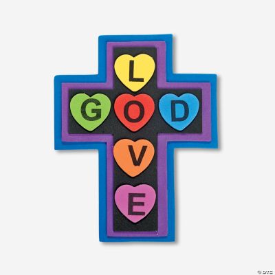 “God Is Love” Cross Magnet Craft Kit
