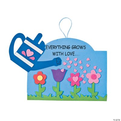 “Everything Grows With Love…” Sign Craft Kit