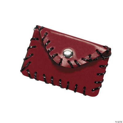 Imitation Leather Rectangular Coin Purse Lacing Craft Kit