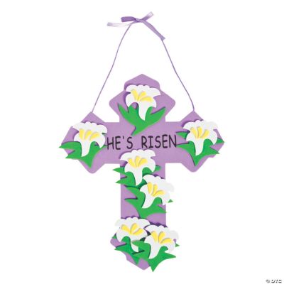 “He’s Risen” Cross Craft Kit