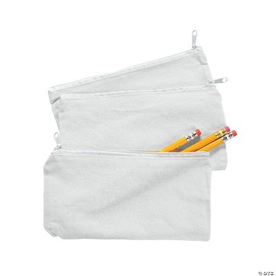 Canvas Pencil Cases Oriental Trading