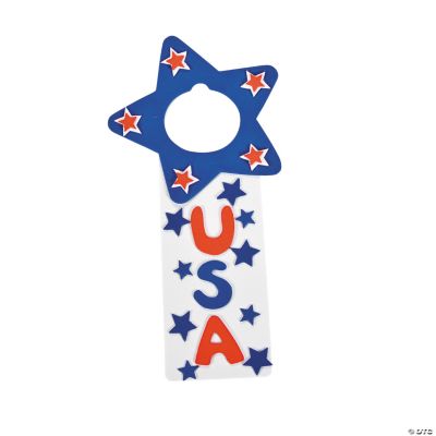 “USA” Doorknob Hanger Craft Kit